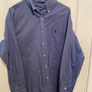 Long sleeve casual Polo button down